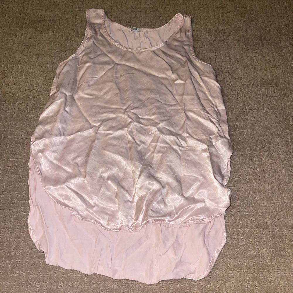 PJ Salvage Silk Pink Set